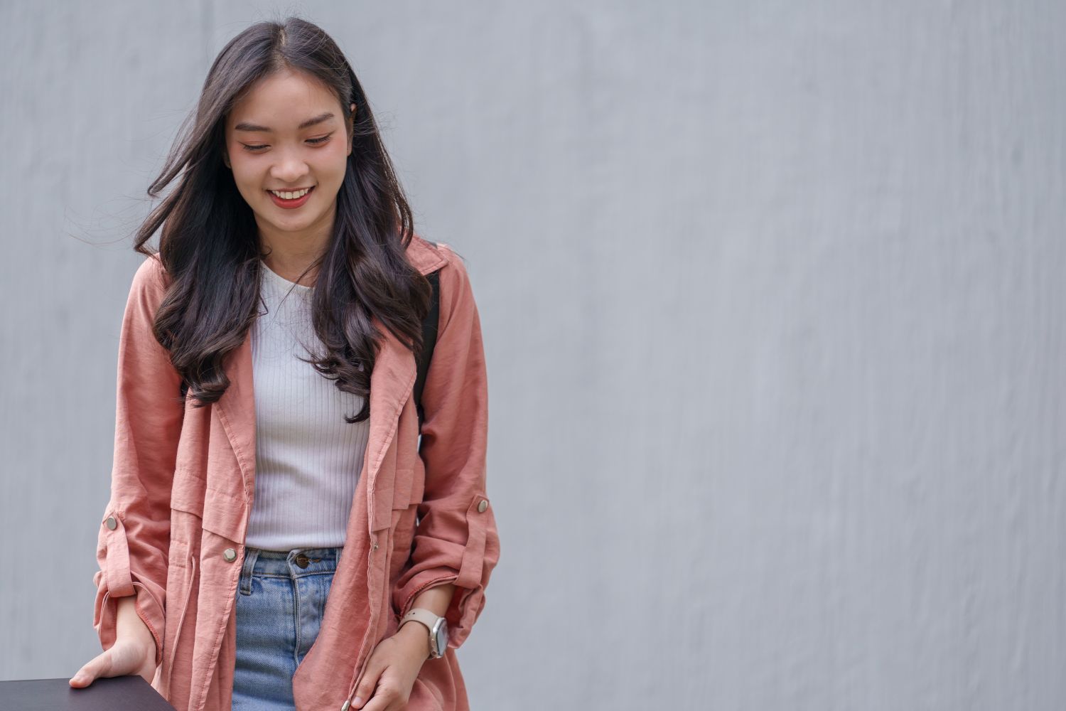 Style a Korean girl using Korean clothing brands.